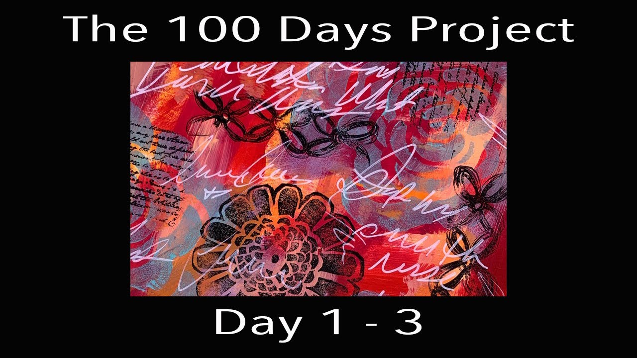 Masking Tape, Drywall Tape, Patterns - #100DaysOfPromptArt  - Intro + Day 1 - 3