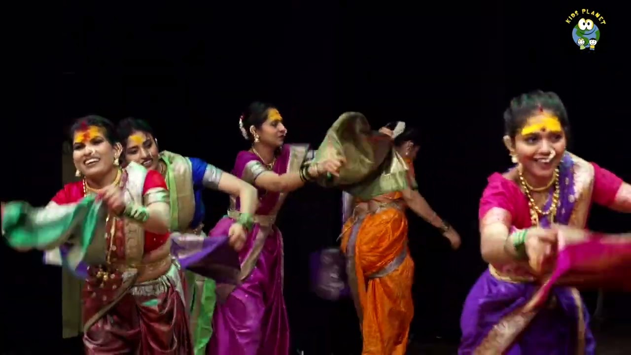 Maharashtra Folk Dance by Mother's | KIDS PLANET & MUM CLASSES | ANNUAL DAY 2026
