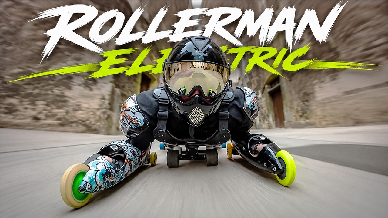 ROLLERMAN - Electric Rollerblade Suit