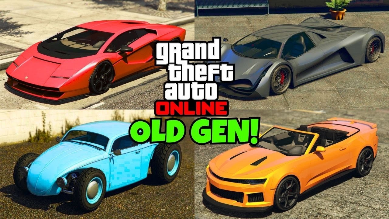 TOP 5 FASTEST CARS IN GTA ONLINE! *OLD GEN* (UPDATED AUGUST 2024)