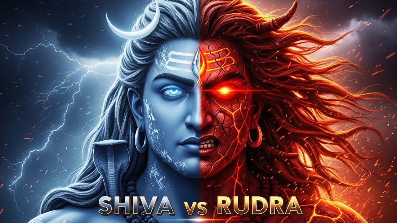 శివుడు VS రుద్రుడు – ఒకే శక్తి, రెండు రూపాలు 🔱