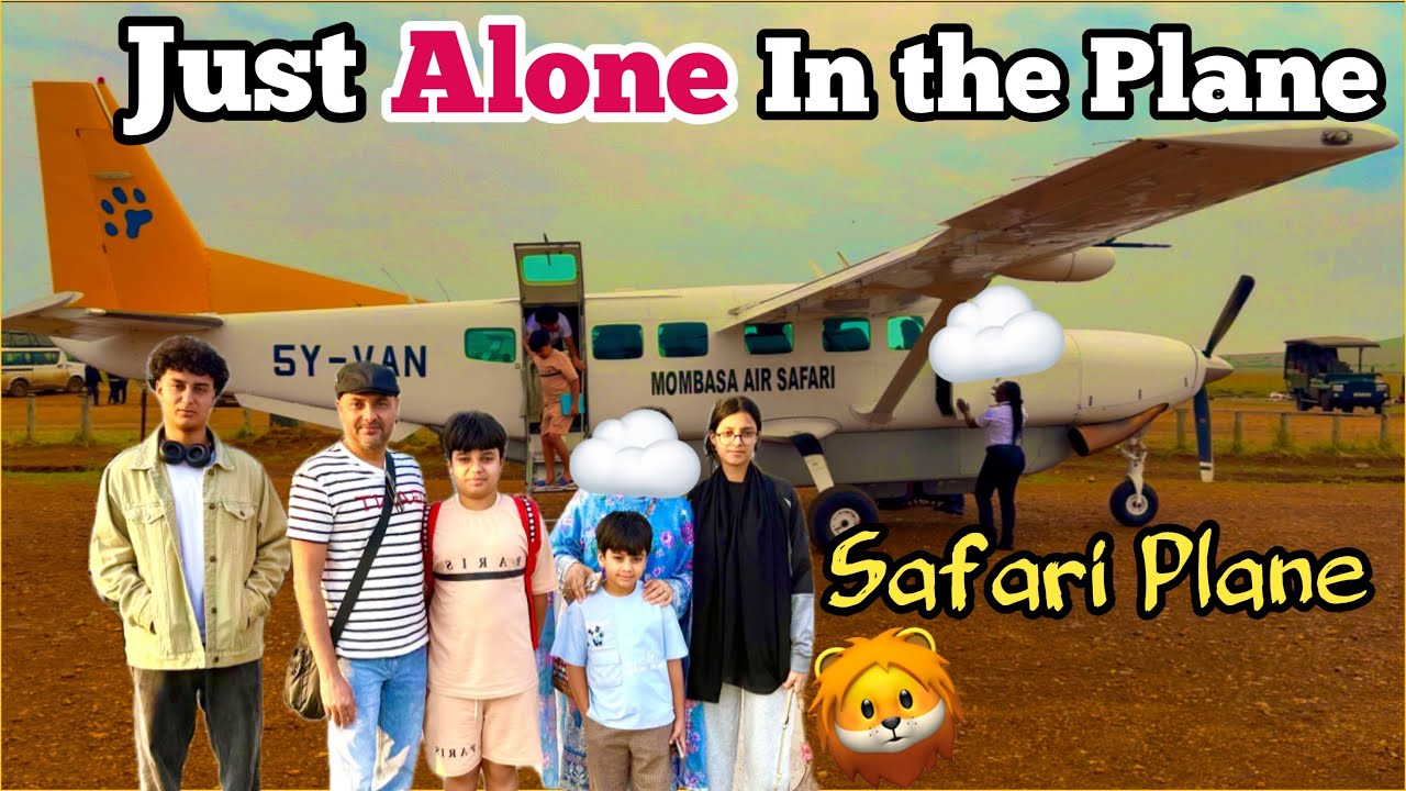 Flying In A CHARTER Plane For The First Time | Masai mara Safari |Travel Vlog | Hum Do Hamare Chaar 
