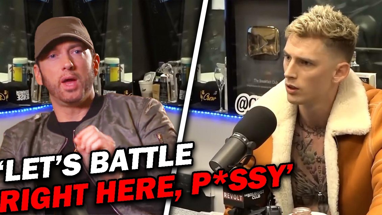 MGK FIRES SHOTS at Eminem: 