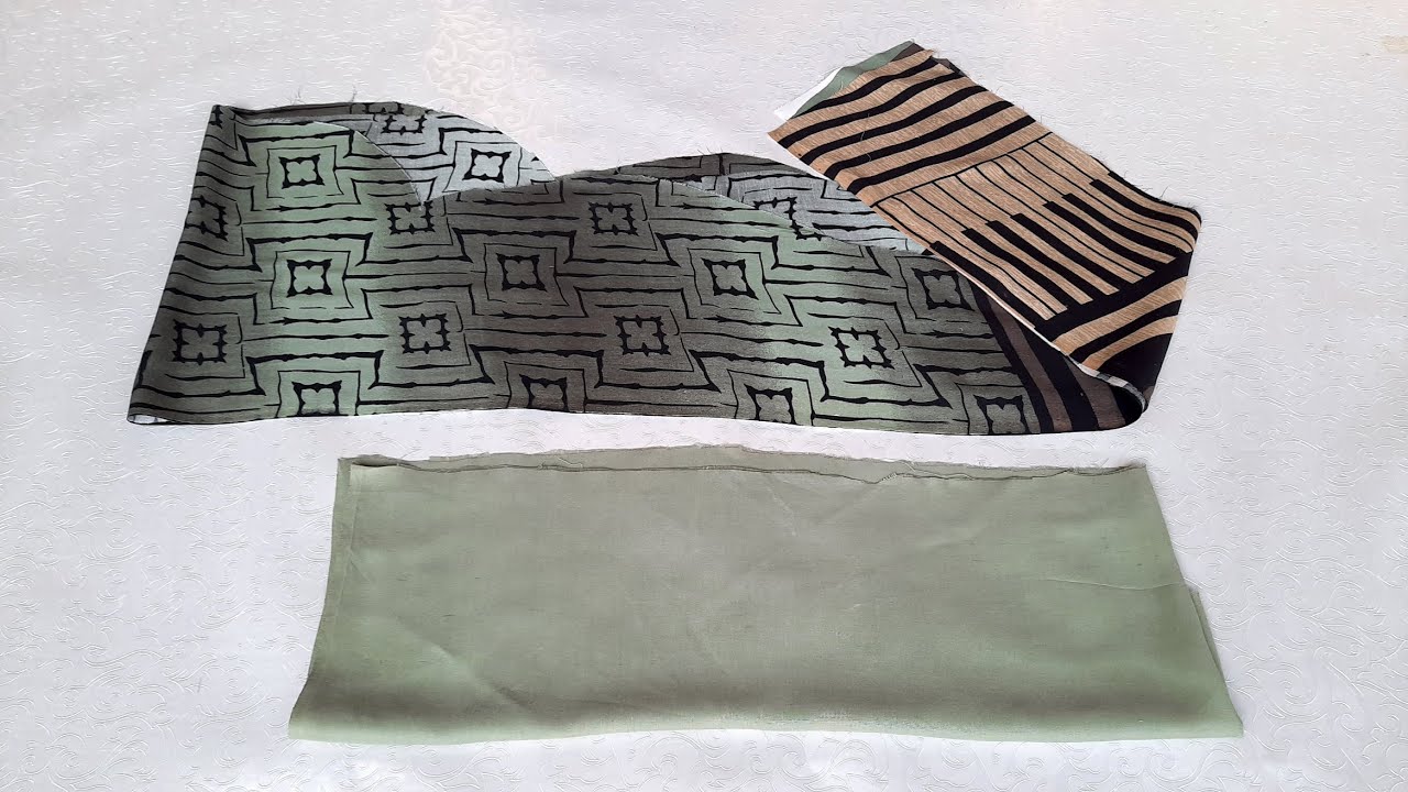 New Dress Cutting and Stitching With Small Piece ll Girl Dress Idea ll By Pakistani Fashion Designer