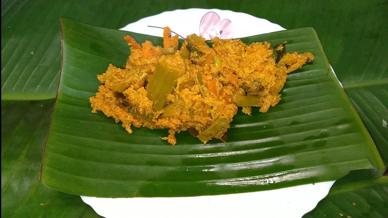 Sadya Style Aviyal | സദ്യ അവിയൽ | പൊടിഅവിയൽ |Dry Avial |  Onam series No 2