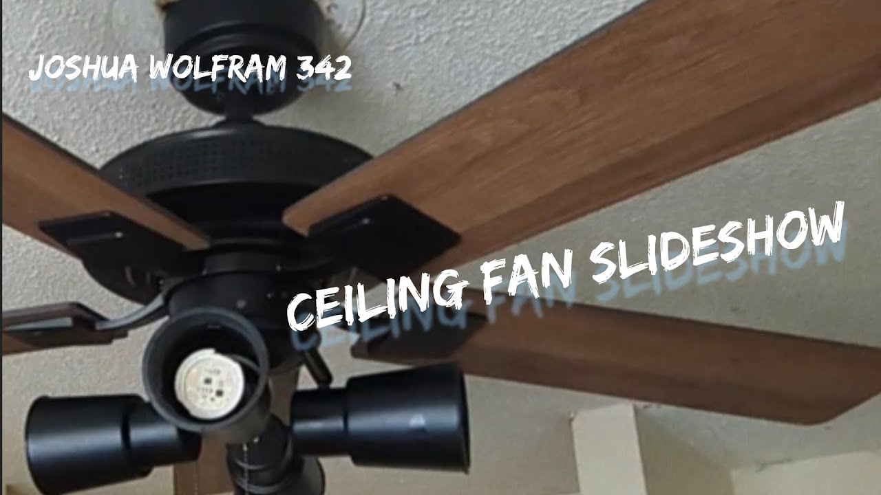 Ceiling fan slideshow! The Joshua Wolfram 342 F2.