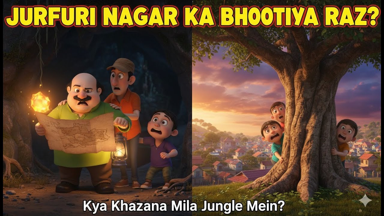 Jurfuri Nagar Ka Bhootiya Raaz | Purane Sikke Milne Ka Asli Sach | Full Animated Story