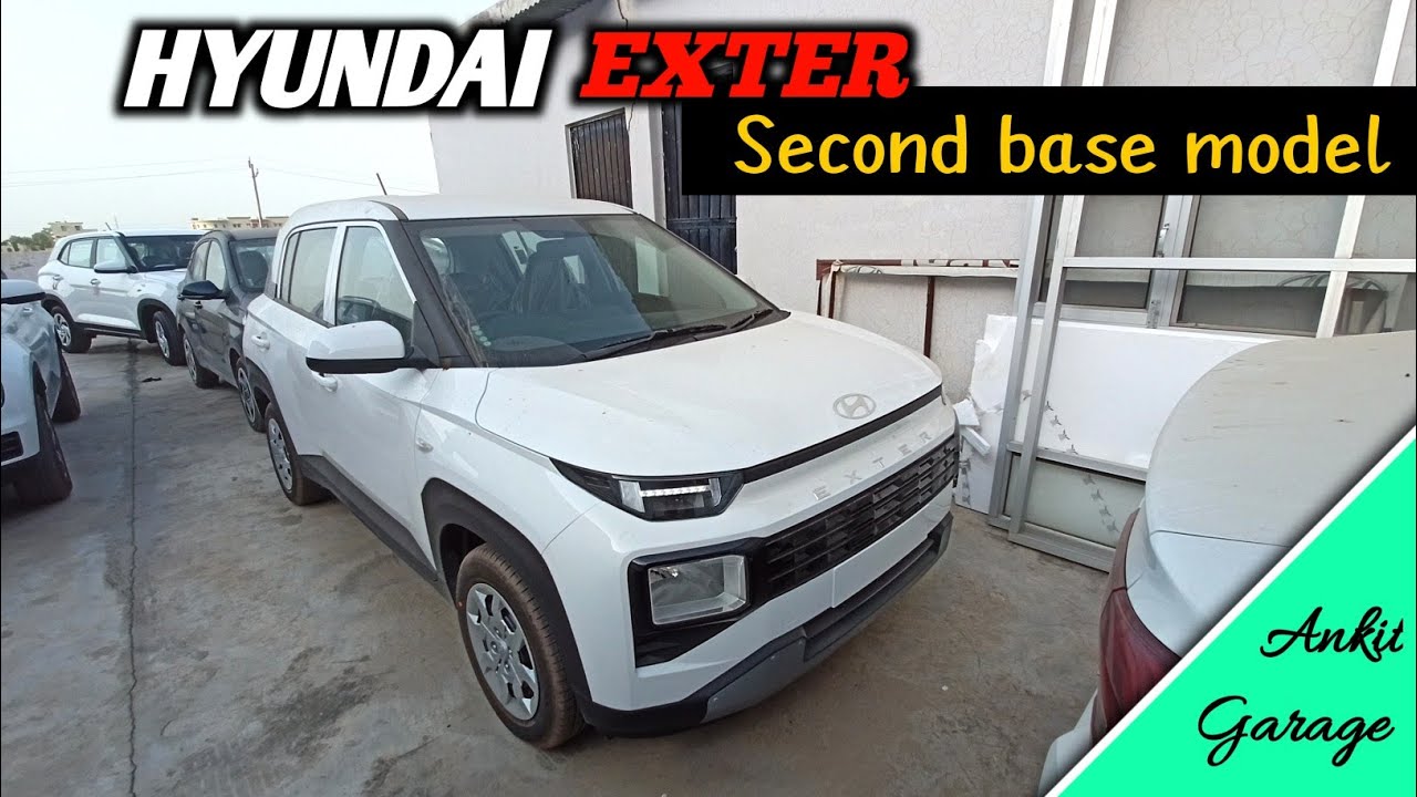 6 Airbags -Hyundai Exter S Petrol Second base varient 2023 | Ankit Garage
