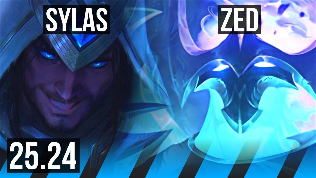 SYLAS vs ZED (MID) | KR Master | 25.24
