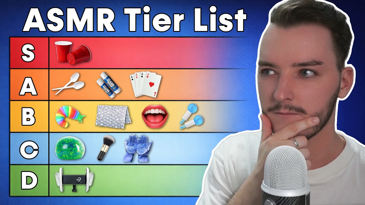 Ranking the Best ASMR Triggers!