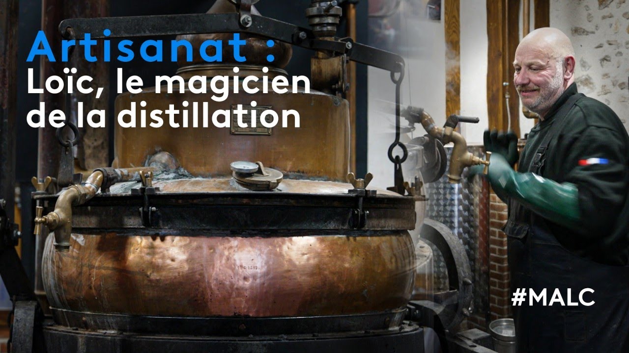 Artisanat : Loïc, le magicien de la distillation