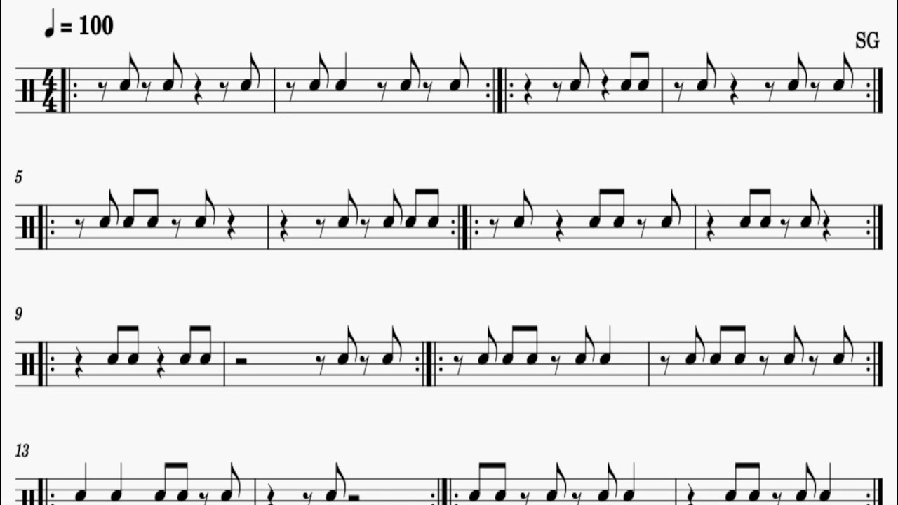 Jazz Comp Example 1 Pt 2 - Batería