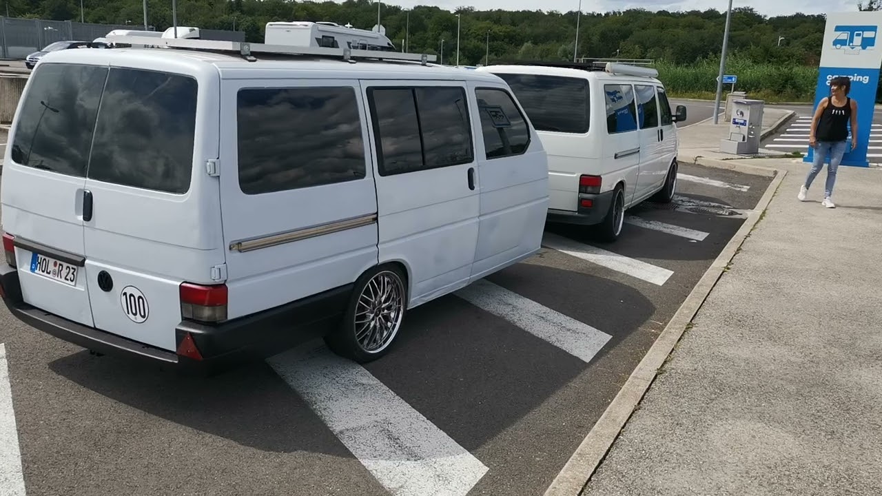 VW T4 mit T4 Anhänger Trailer