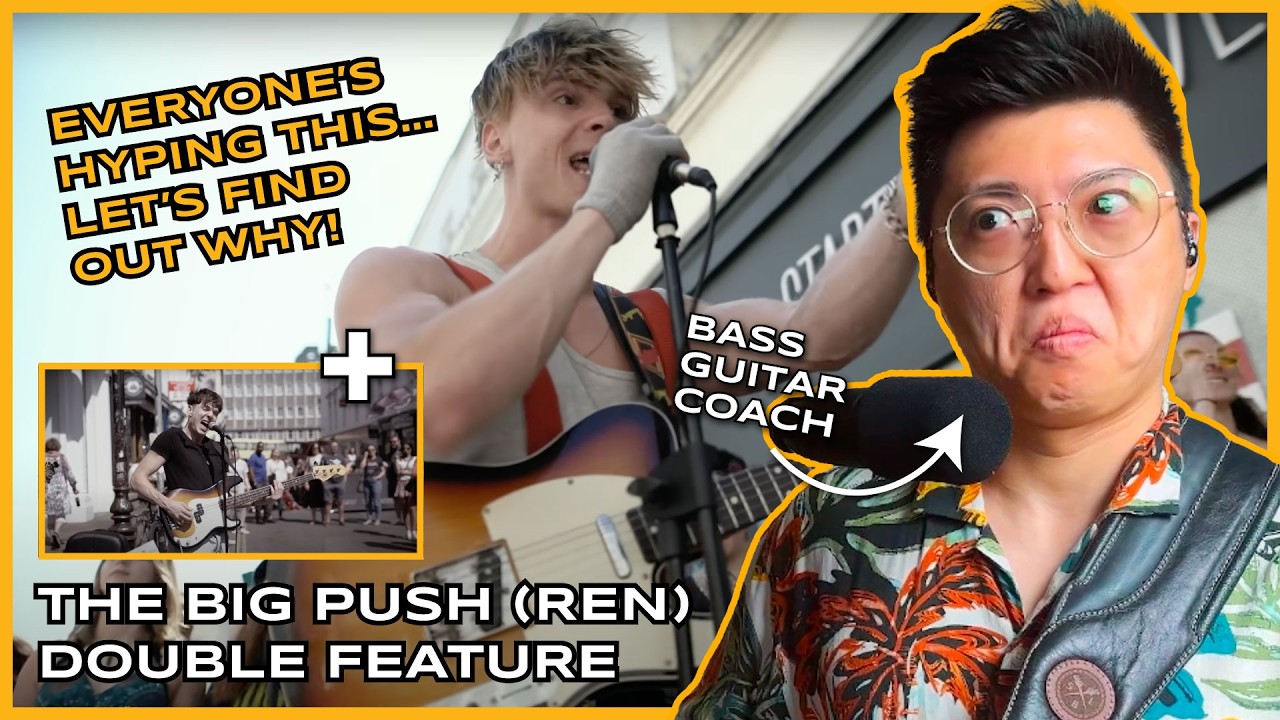 Bass Coach FIRST TIME Hearing The Big Push / Ren: Double Feature