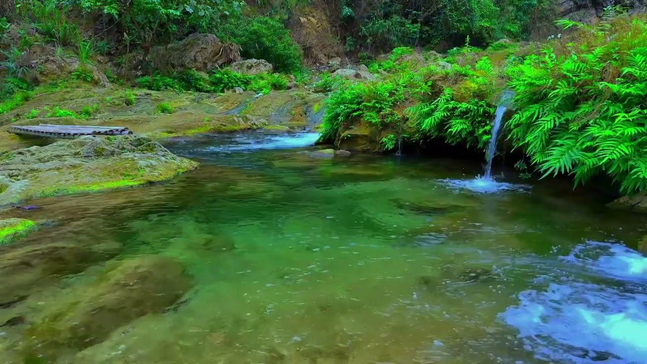 Relaxing River Sounds – Gentle Water Flow for Deep Sleep, Stress Relief, and Inner Peace