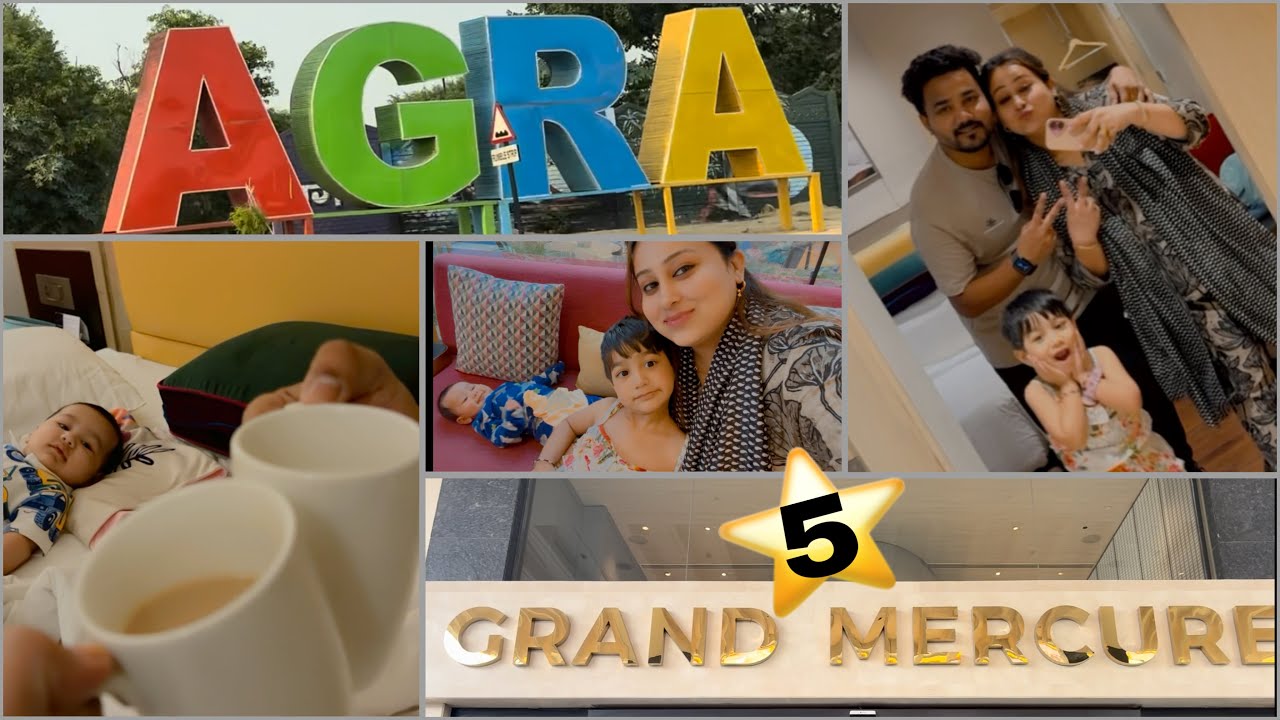 The City of Love ❤️AGRA Vlog part-1 | Ayaan ke sath pehli trip #agra #vlog #familyvlog