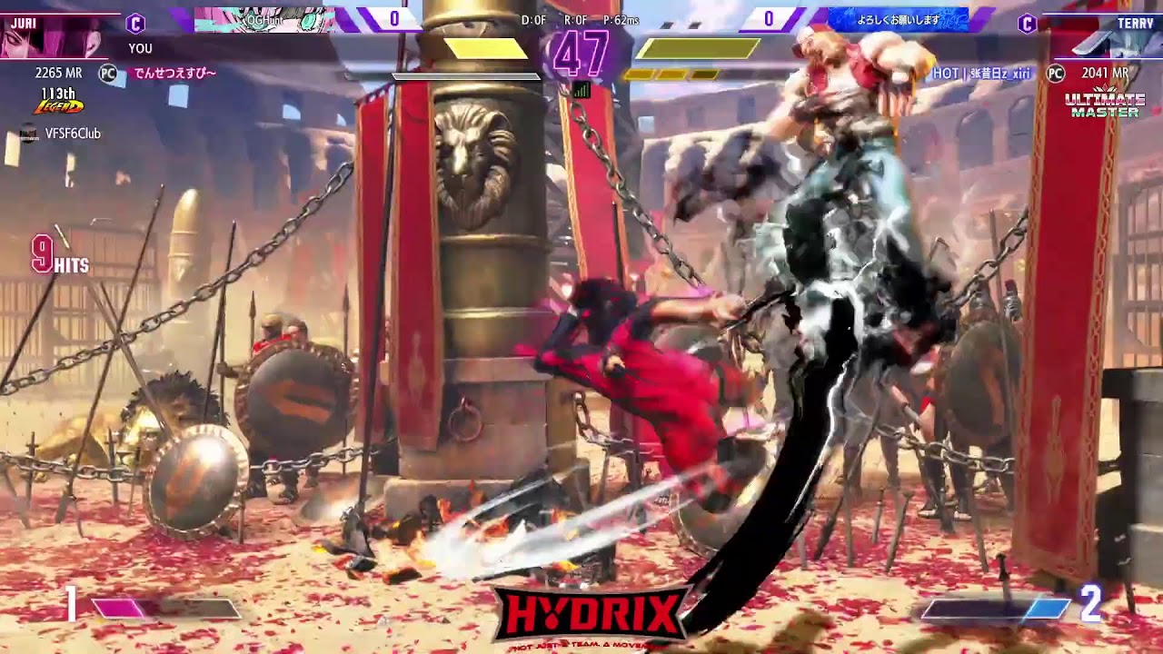【ストリートファイター6】小指パリィ練習ジュリランクマ配信492【STREETFIGHTER6】