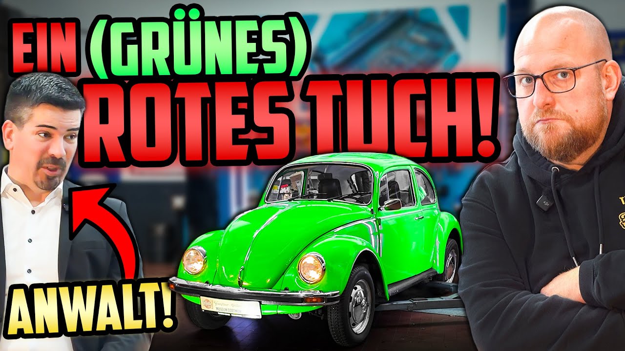 Marco PACKT aus! - VW Urlaubskäfer - ANWALT muss STREIT um OLDTIMER schlichten!