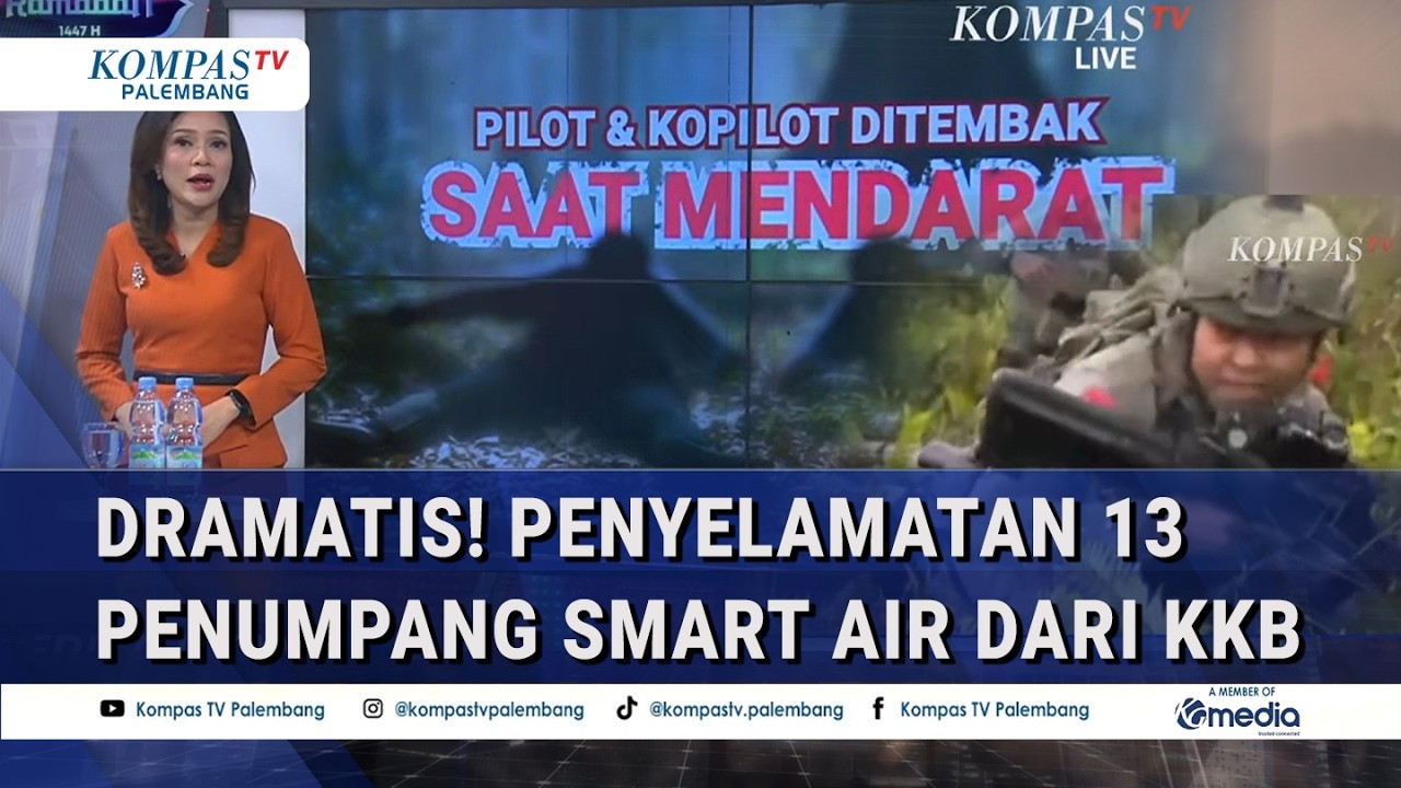 Pilot & Kopilot Tak Selamat! Penyelamatan 13 Penumpang Smart Air Diwarnai T3mb*kan