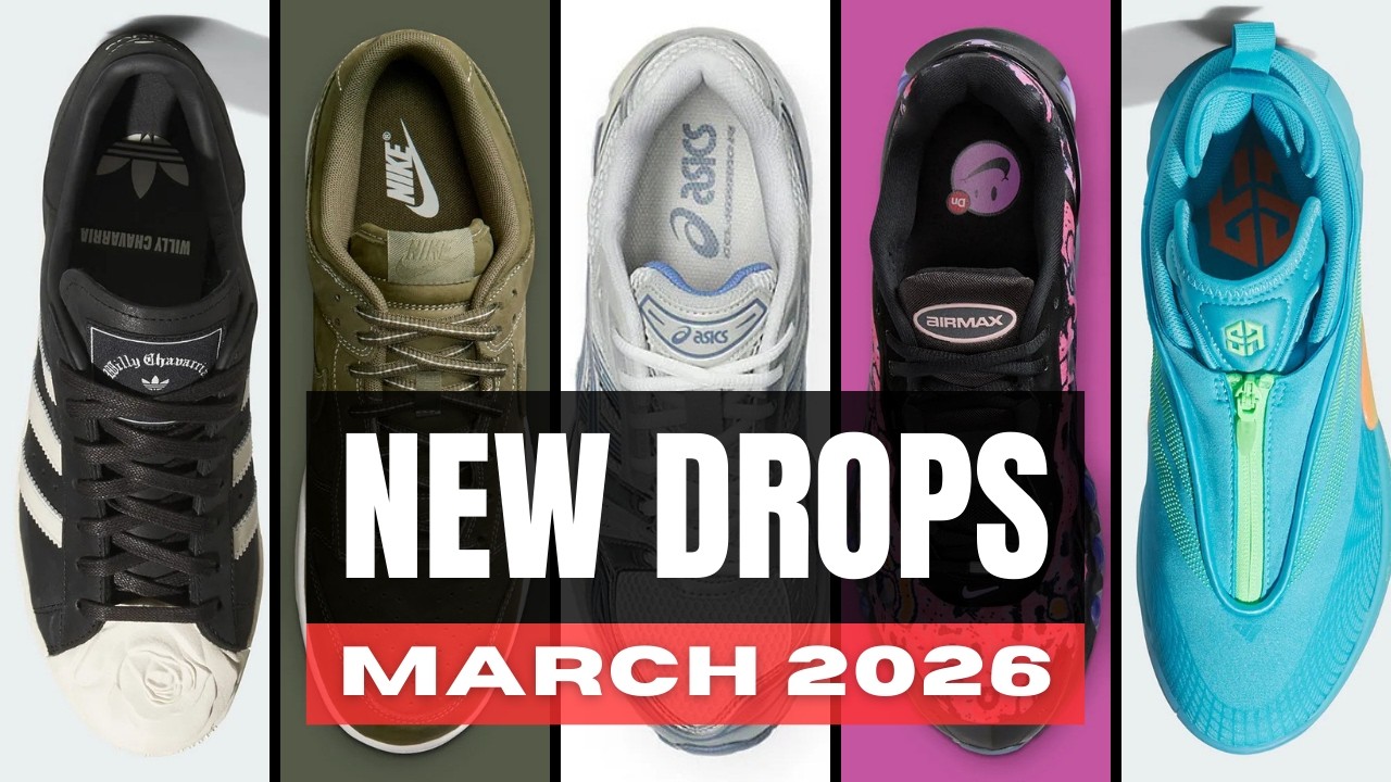 March 2026 New Sneaker Release (Updated List)