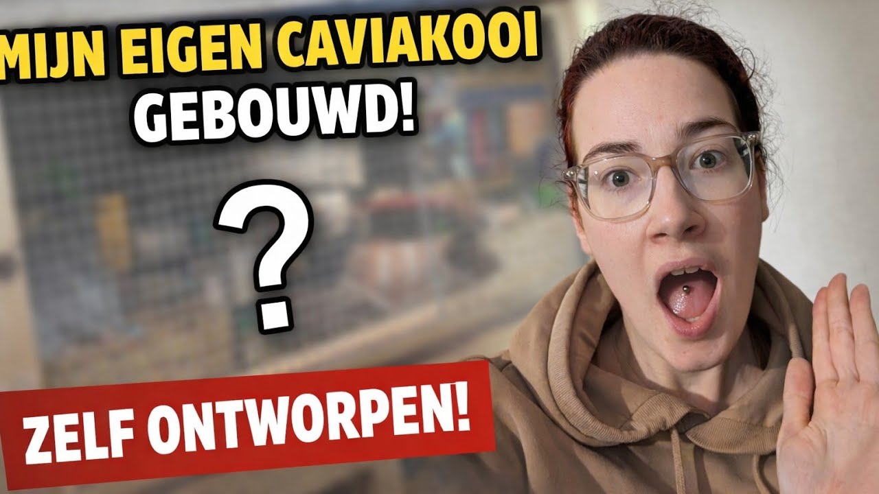 MIJN EIGEN CAVIA KOOI GEMAAKT !!  #1112 