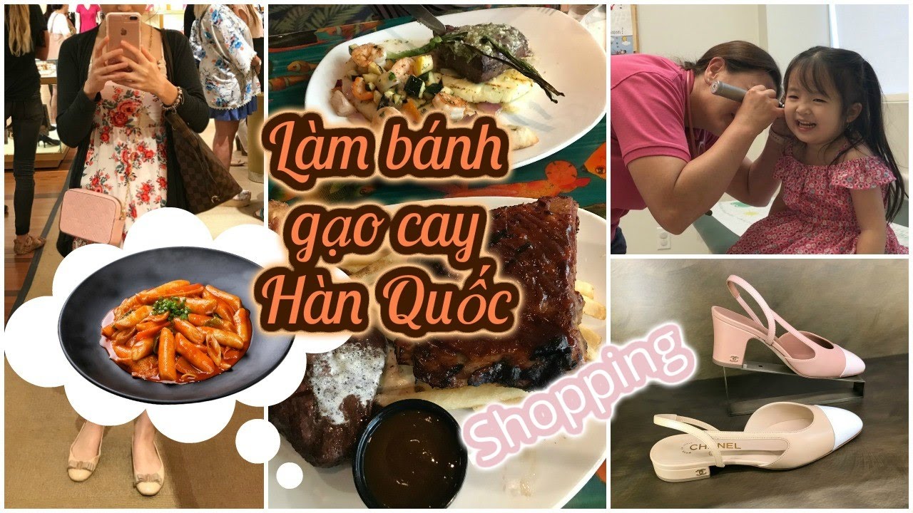 Cuối tuần đưa DONUT đi CHECK UP ♥ Làm bánh gạo cay Hàn Quốc ♥ Shopping ngày đặc biệt | mattalehang