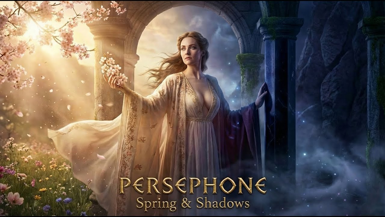 Persephone | Queen of Spring & Shadows 🌸 Sacred Mythological Ambient Music