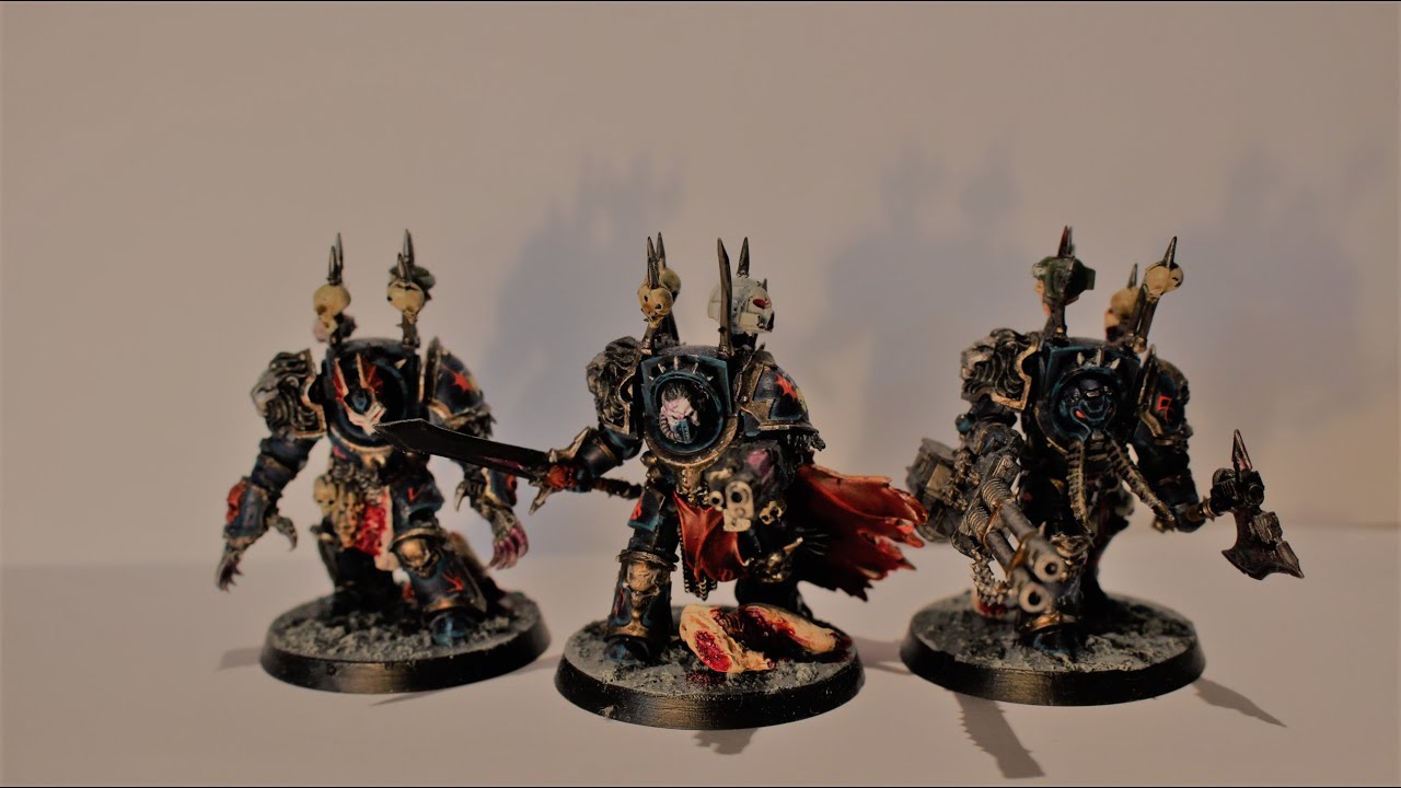 5  ways to Make Atramentar for 40k Night Lords
