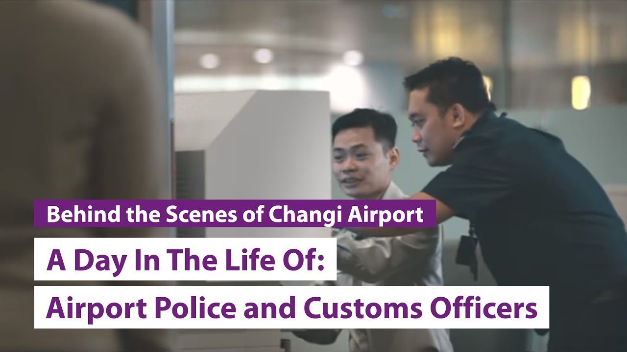 A Day In The Life Of: Airport Police and Immigration & Customs Officers