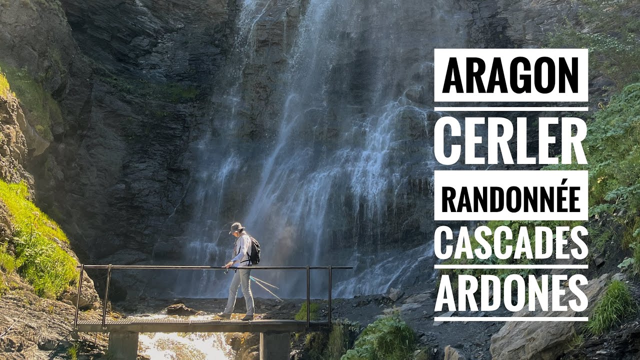 Espagne Aragon: rando cascades Ardon&egrave;s