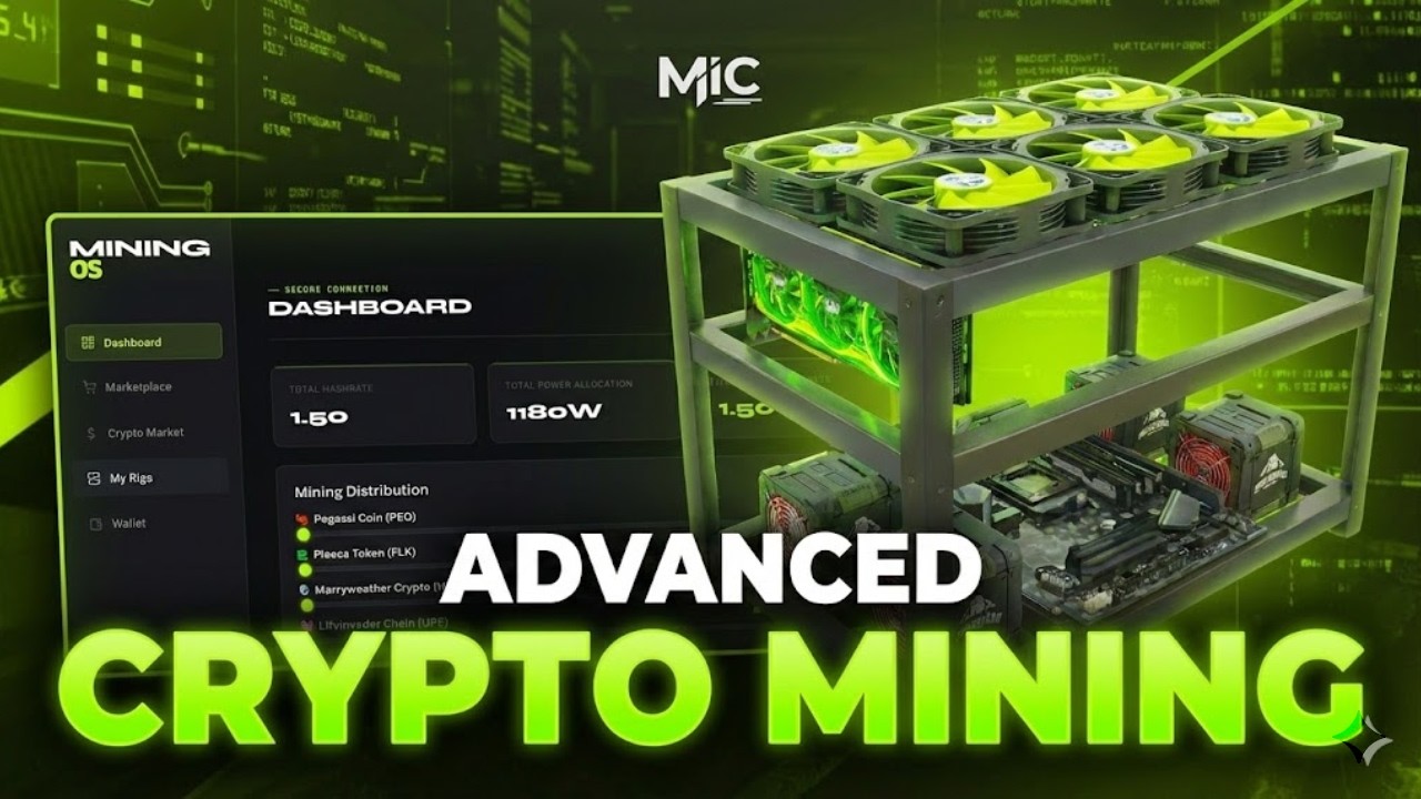 Advanced Crypto Mining [ESX/QBCORE/QBOX] FiveM - Mic Scripts