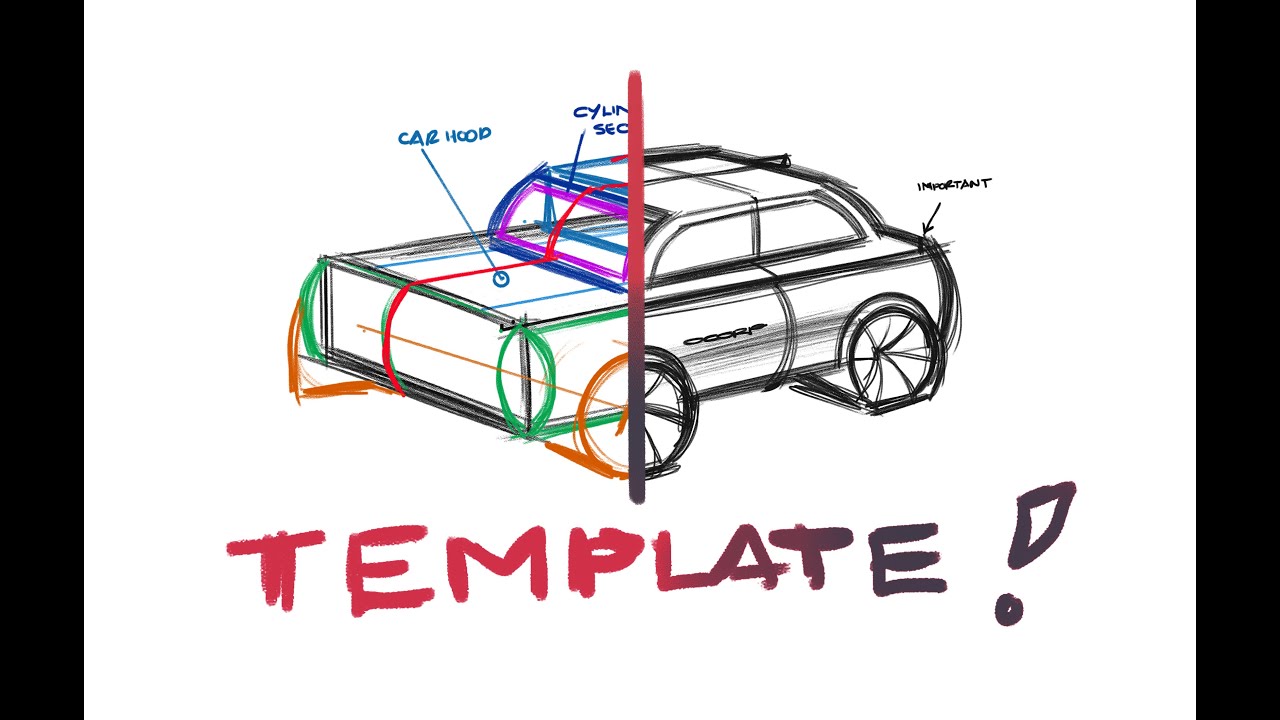 Learn the basics of car design, FULL FREE TUTORIAL- OCORPDESIGN