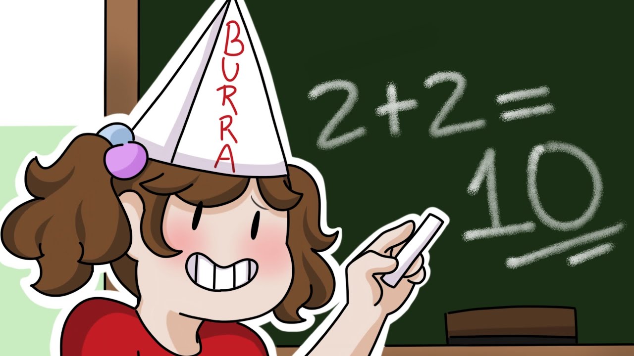 Eu era uma criança BURRA