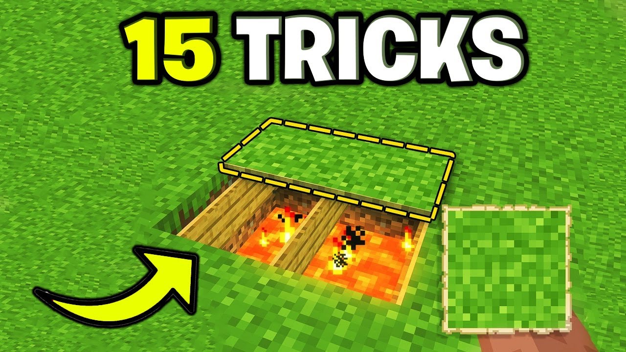 15 TRICKS in MINECRAFT um FREUNDE zu PRANKEN!