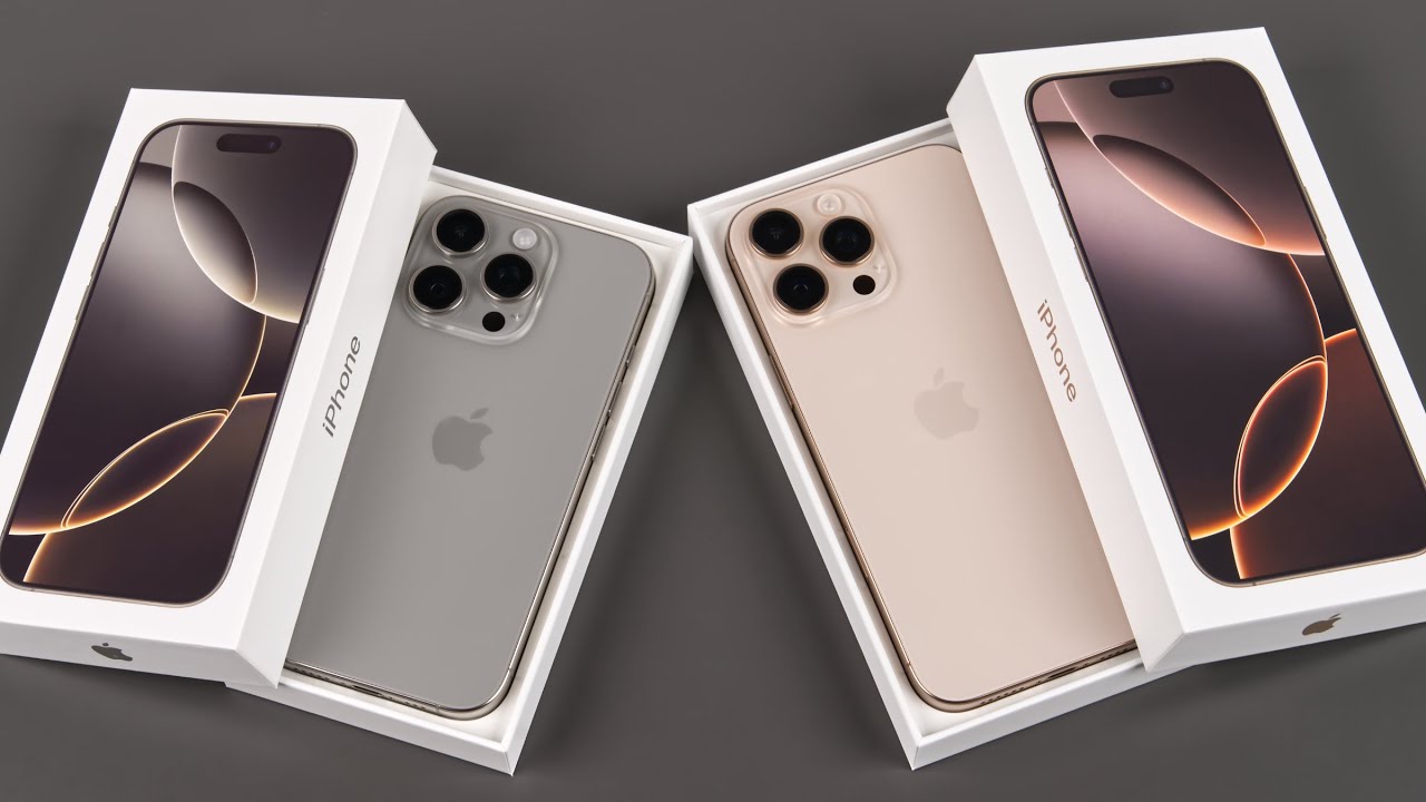iPhone 16 Pro & iPhone 16 Pro Max - Unboxing & erster Eindruck