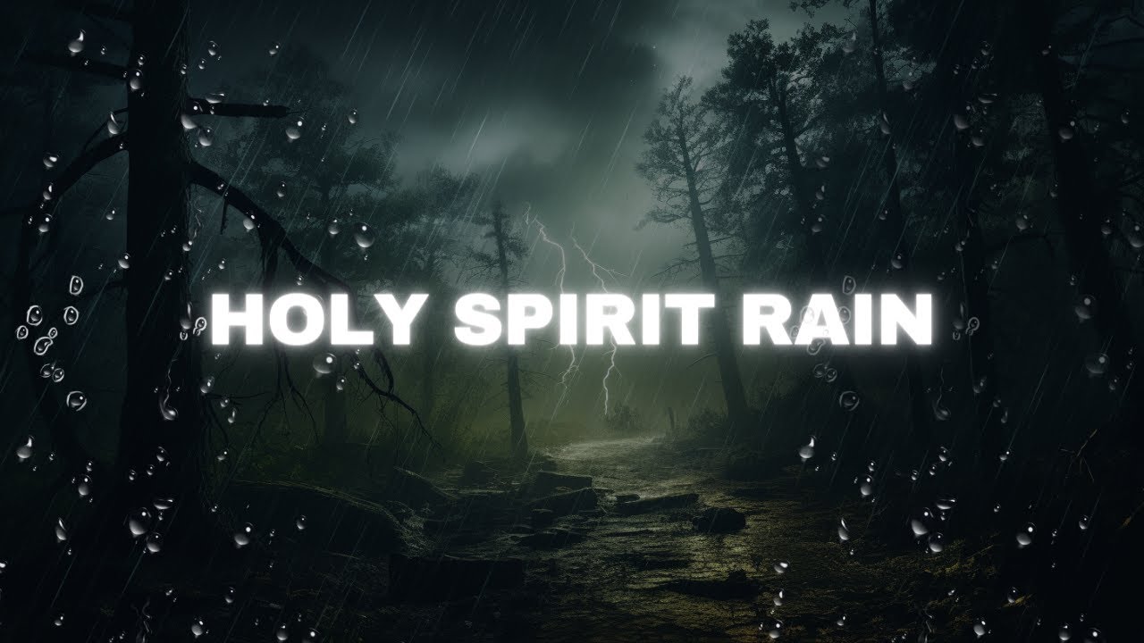 Worship Instrumental Music with Rain, Christian Instrumental Worship Music with Rain Sounds