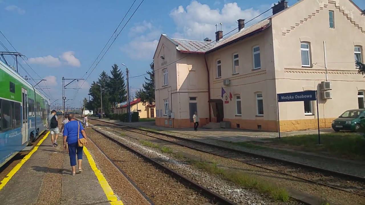 Przejazd nowym pociągiem Przemyśl-Medyka