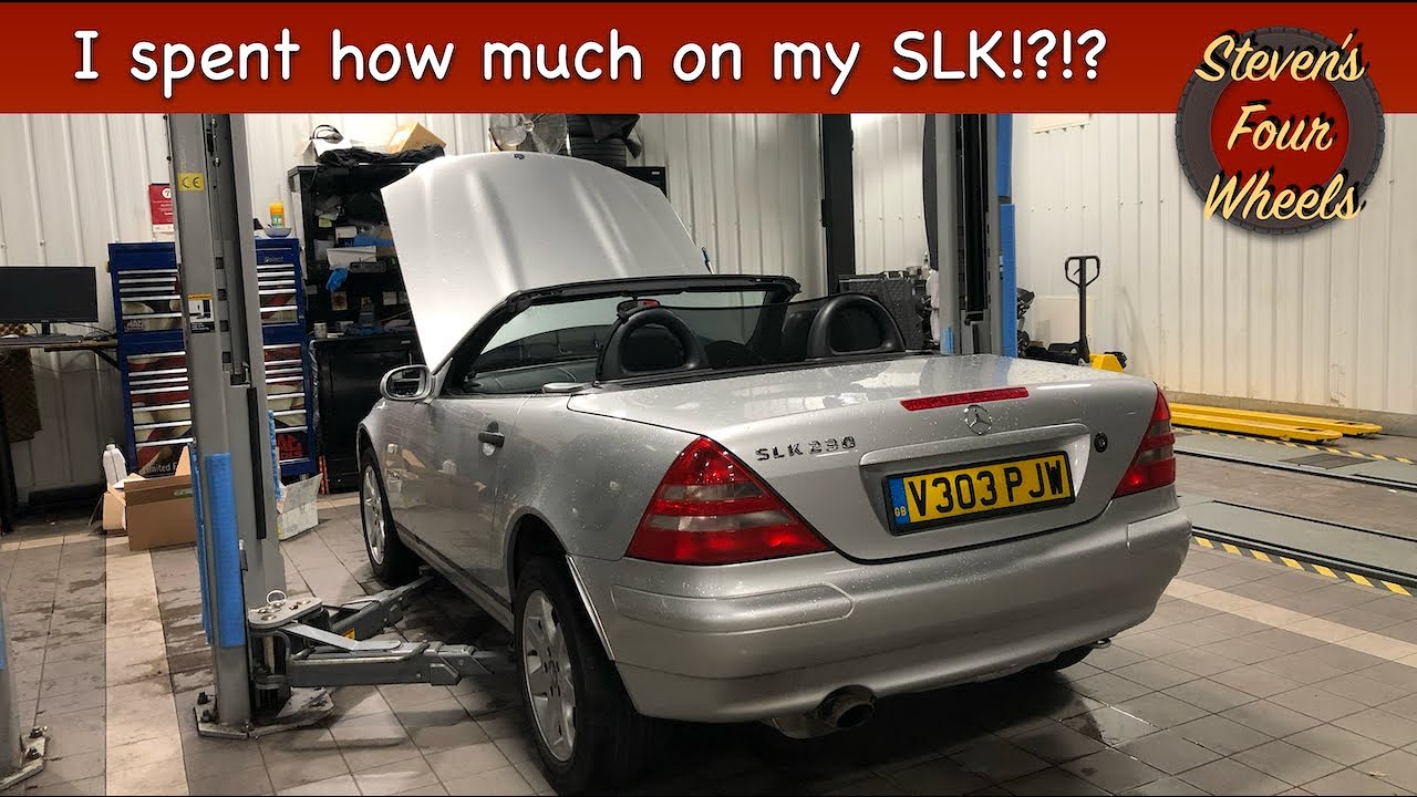 Сколько я потратил на свой Mercedes SLK?!?!