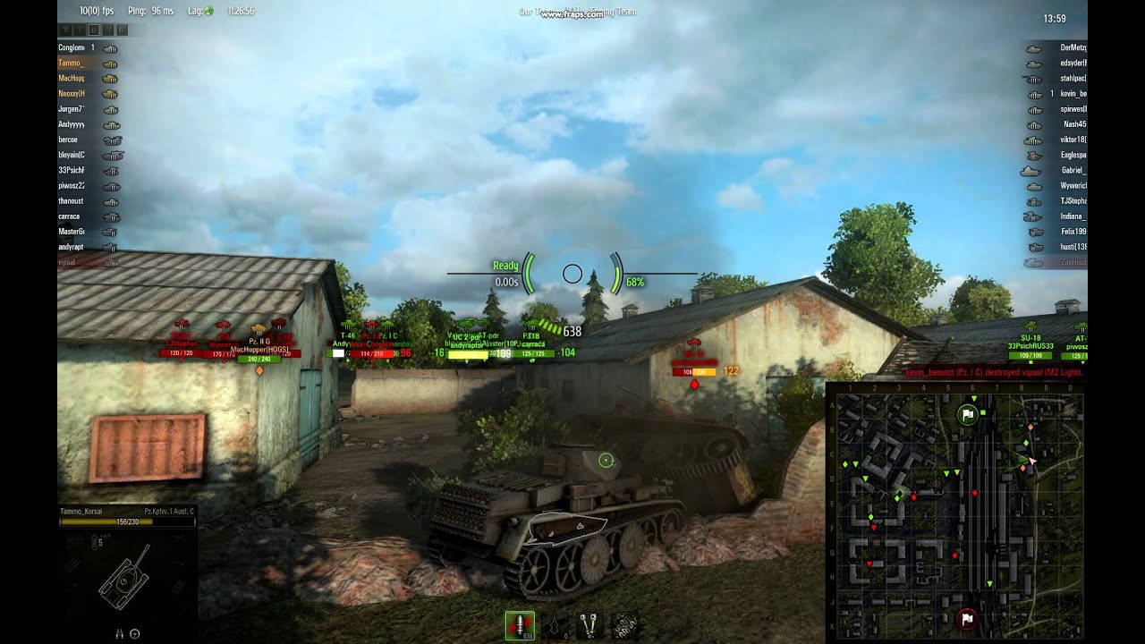 Pz.I C goes full tilt