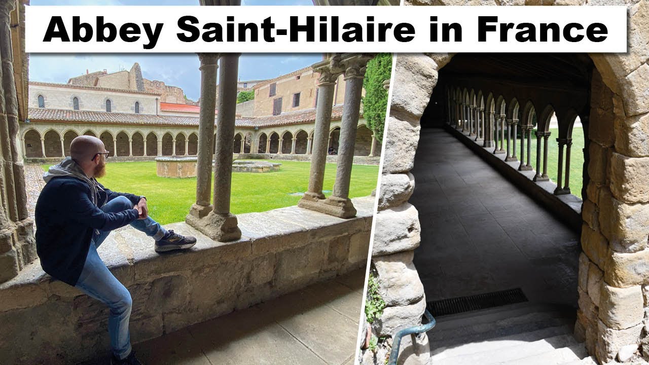 Abbey Saint-Hilaire on a rainy day in South of France - Hair Buddha travels
