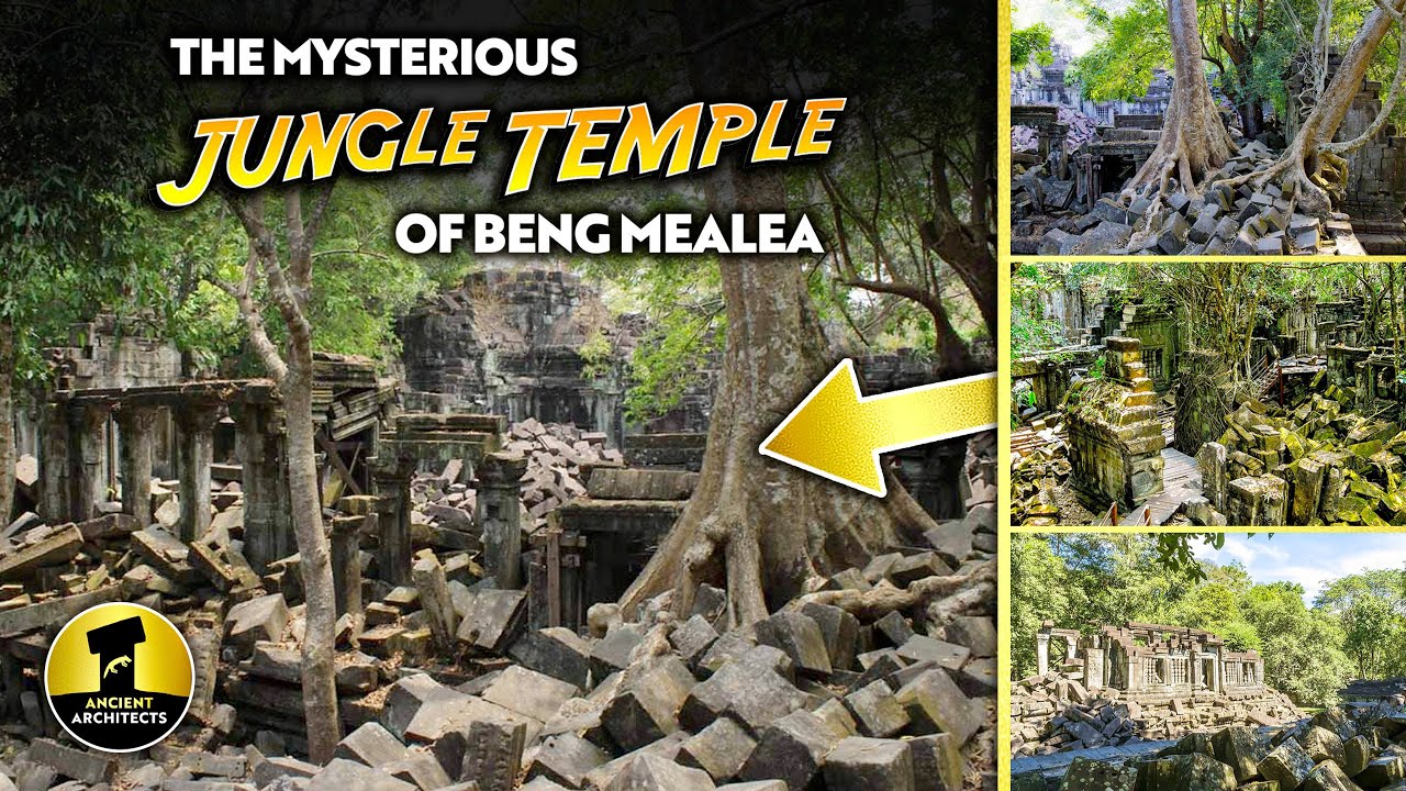 Found Inside a Jungle: The Mysterious Beng Mealea Temple in Cambodia | Ancient Architects