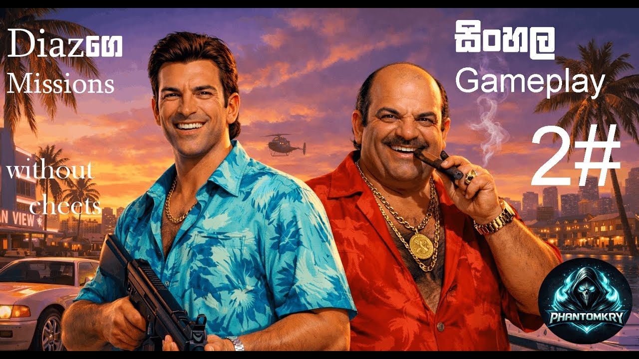 GTA Vice City Sinhala Gameplay   Episode 02      Tommy Takes Over Vice City