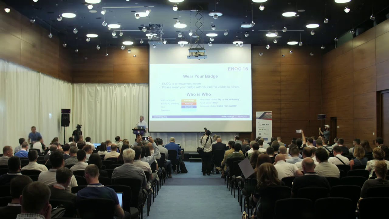 ENOG 16: Nigel Titley - Welcome (EN)