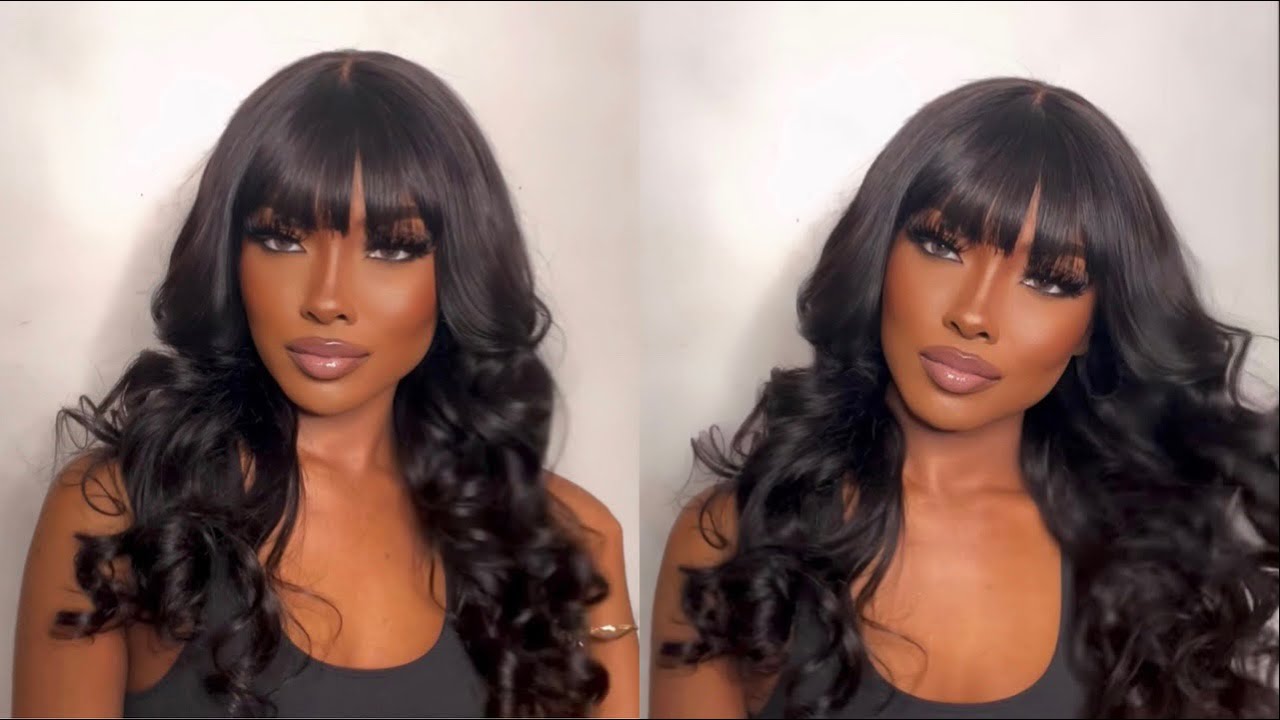 You Need This Glueless Lace Wig w/ Bangs ft LuvMe Hair