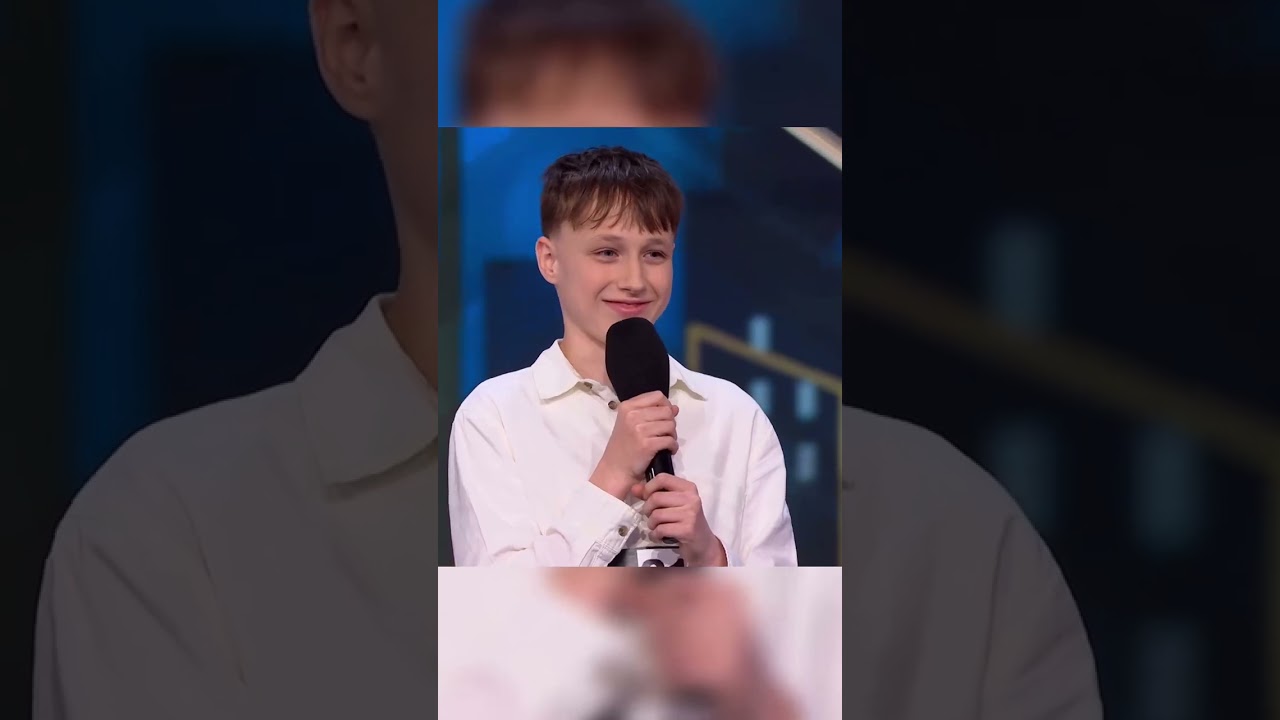 MIAŁ WSPIERAĆ BRATA - DOSTAŁ ZŁOTY PRZYCISK! | Mam Talent! #shorts