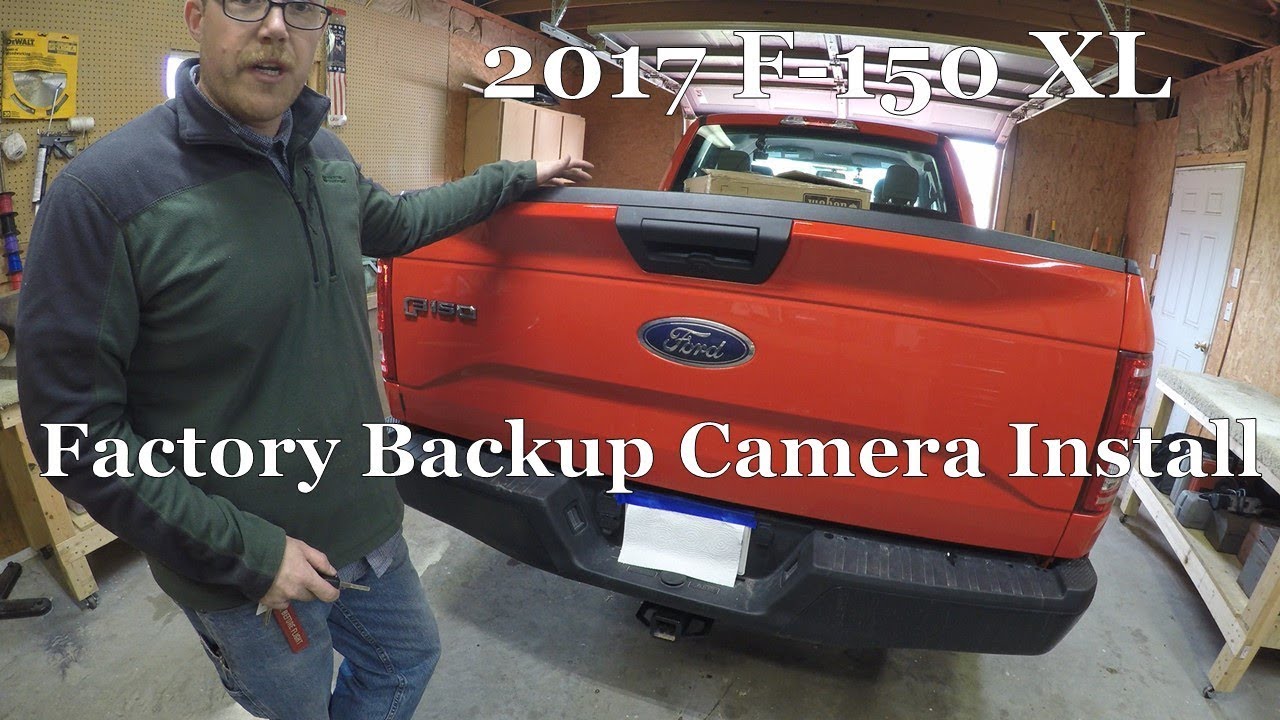 Установка и активация камеры заднего вида для F-150 2017 (OEM/заводская камера)