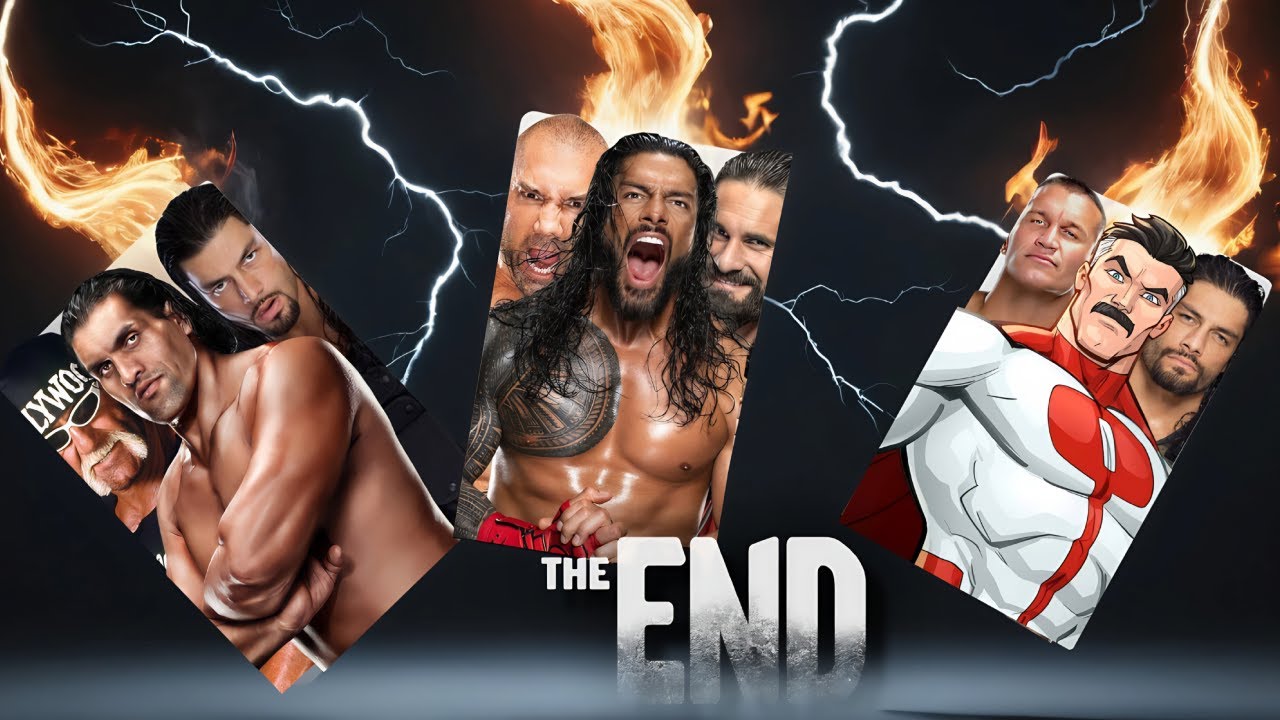 The END - Great Khali Vs Batista Vs Omniman WWE 2K24