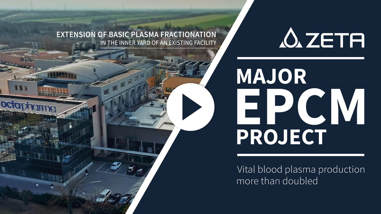 Plasma production doubled at Octapharma in Vienna - Thanks to ZETA!