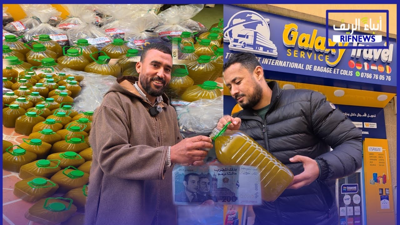 الخادير يفجّر تخفيضات زيت الزيتون دراوش وإقبال كبير من الجالية بعد عرض 200 درهم