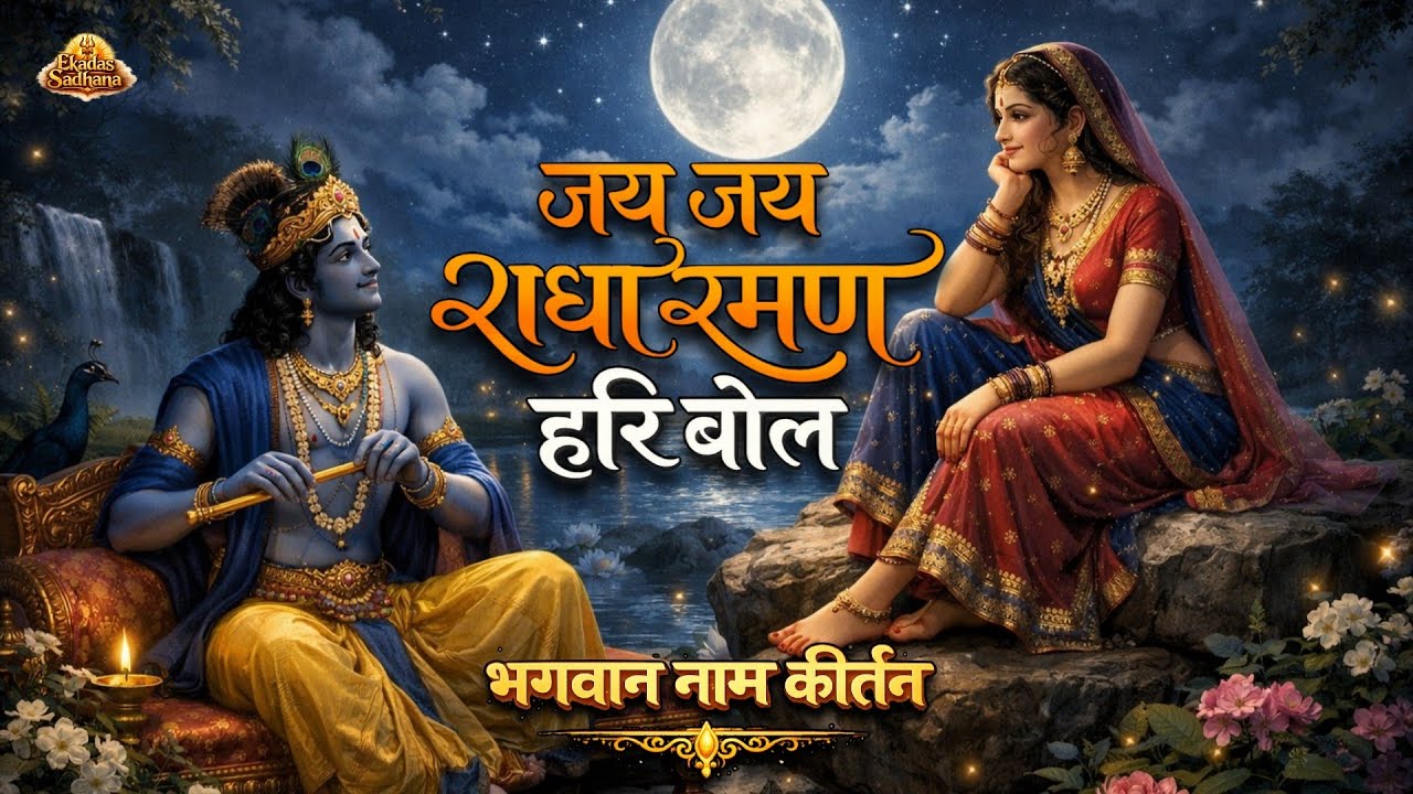 जय जय राधा रमण - Hari Naam Sankirtan To Purify Your Aura | Instant Remove Stress & Negative Thoughts